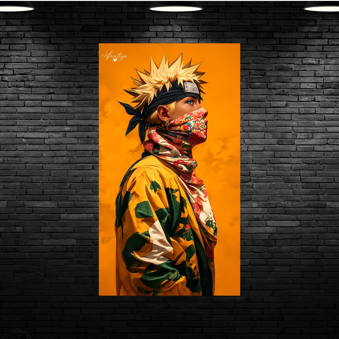 Plaque Personnalisée - Naruto