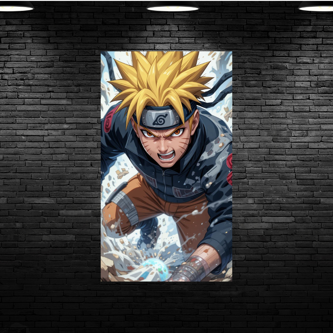 Plaque Personnalisée - Naruto