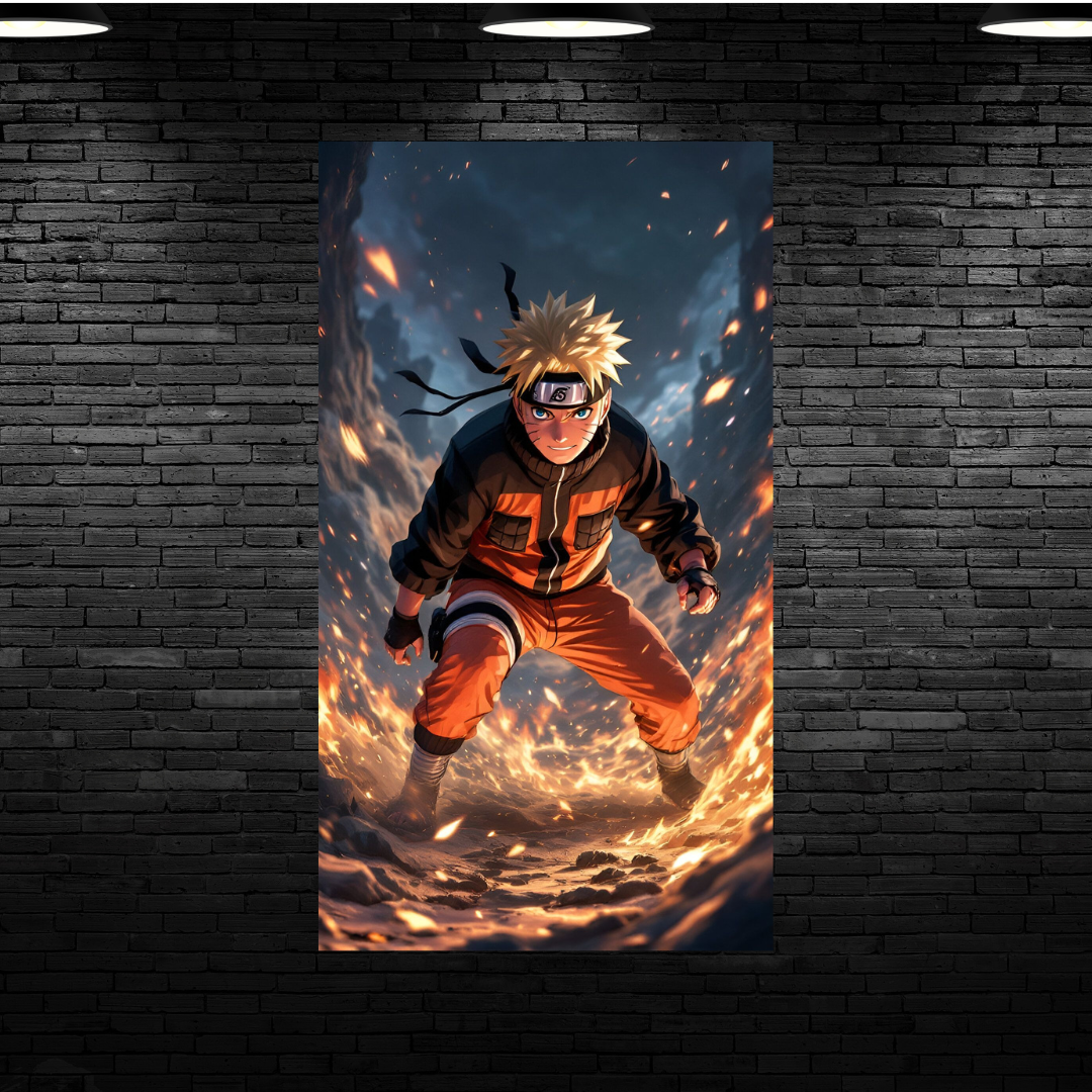 Plaque Personnalisée - Naruto