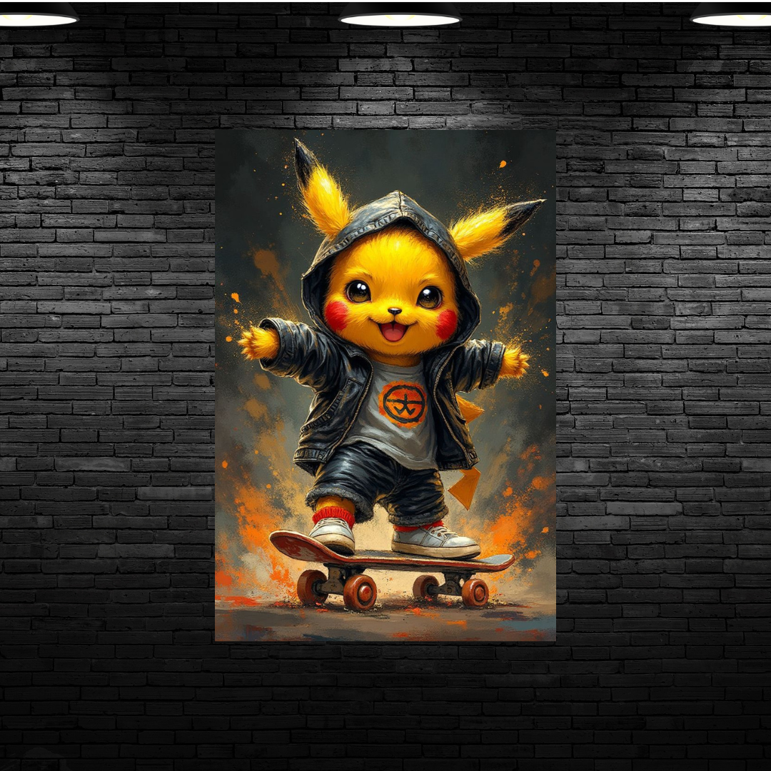 Plaque Personnalisée - Pikatchu