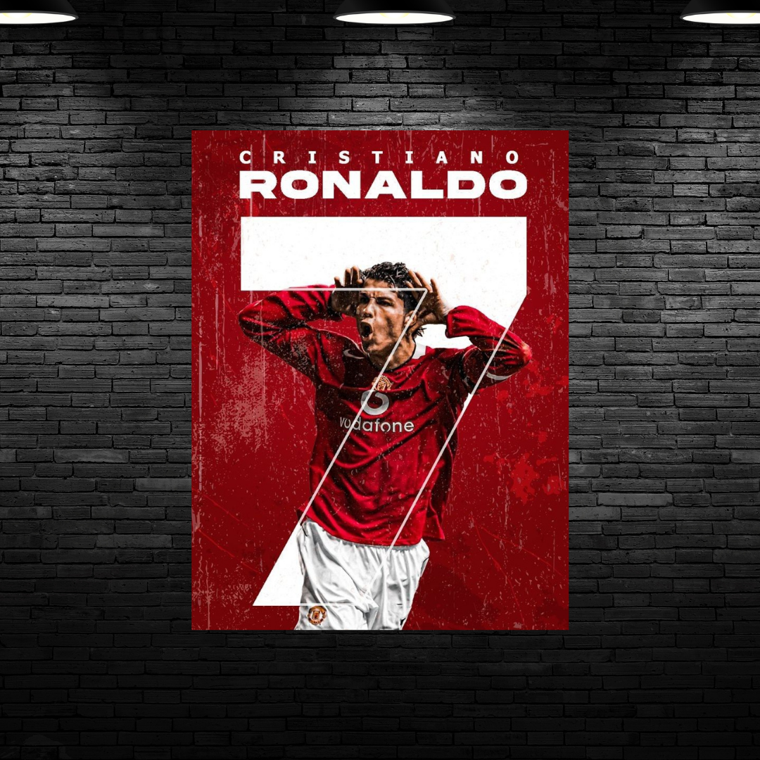 Plaque Personnalisée - Cristiano Ronaldo