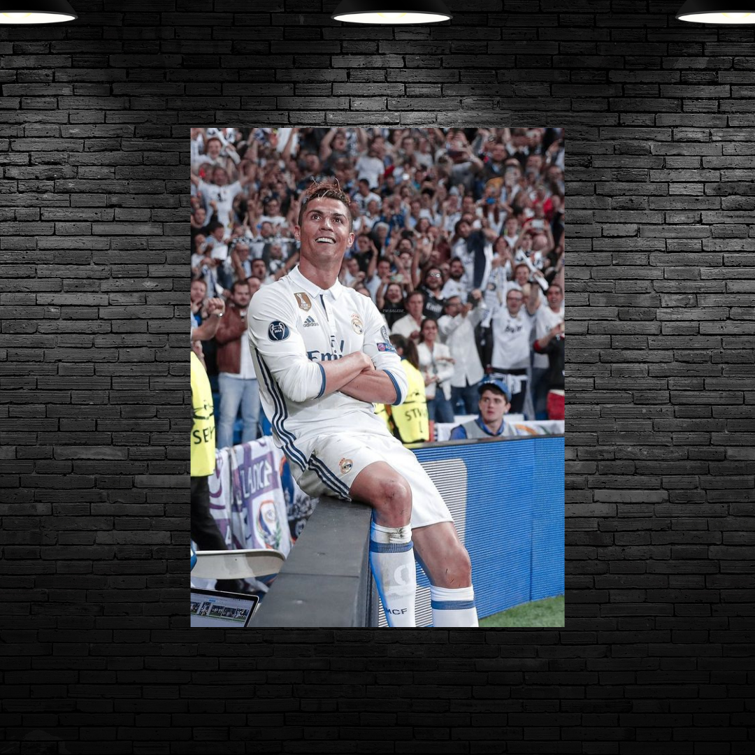 Plaque Personnalisée - Cristiano Ronaldo Real Madrid