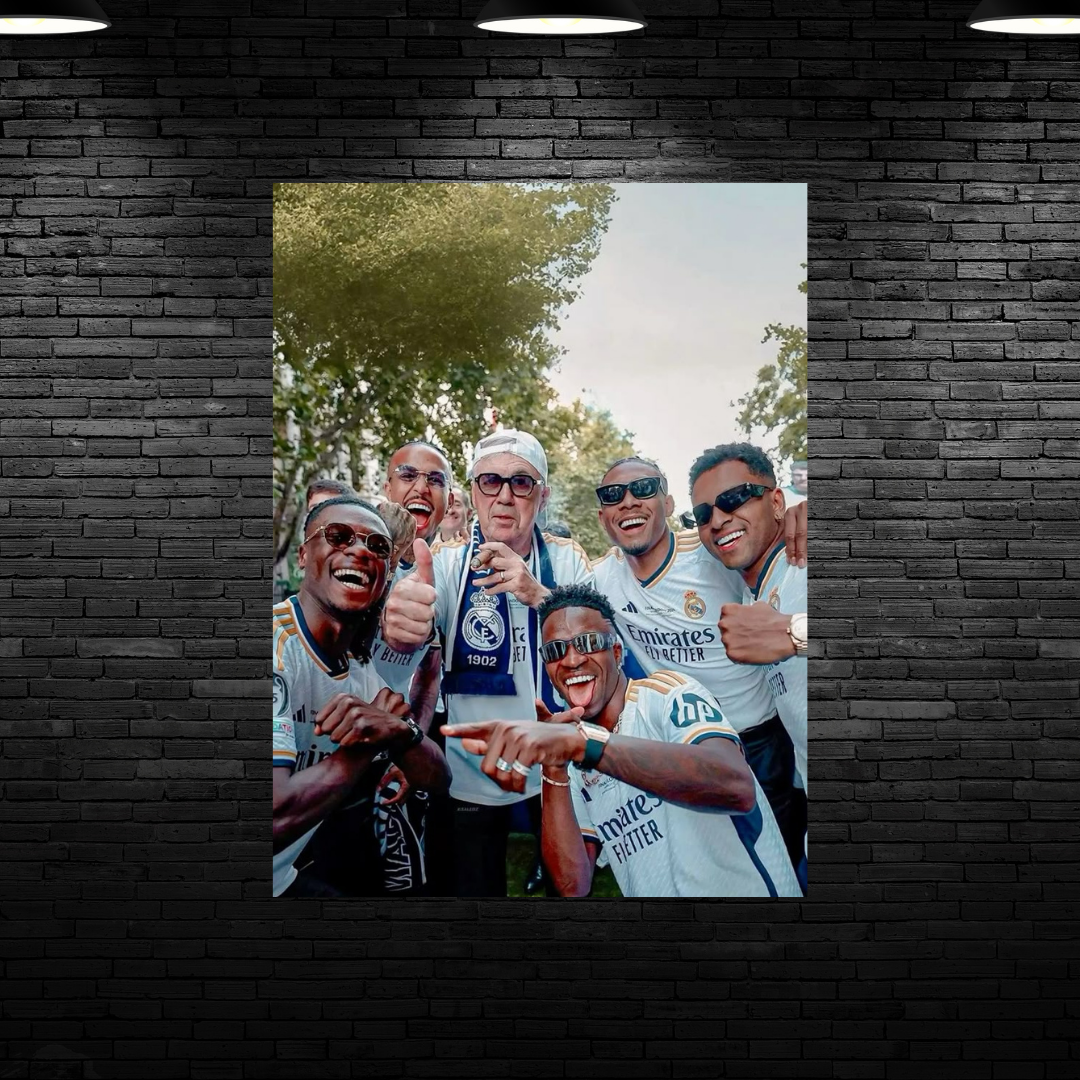 Plaque Personnalisée - Celebration Real Madrid