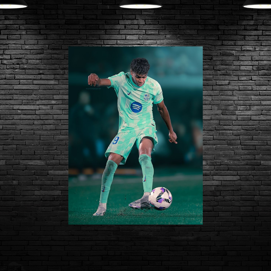 Plaque Personnalisée - Lamine Yamal