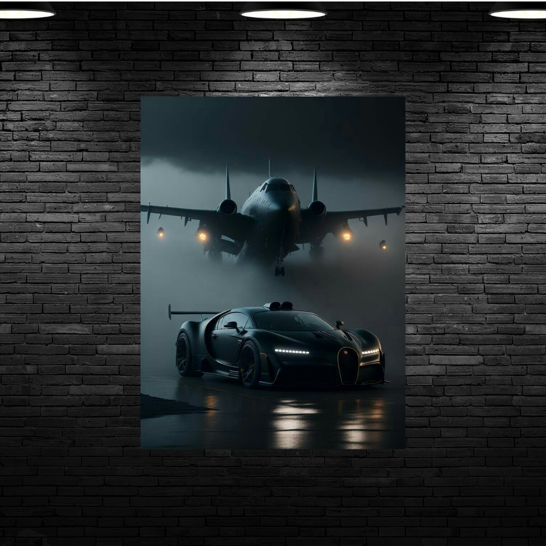 Plaque Personnalisée - BUGATTI