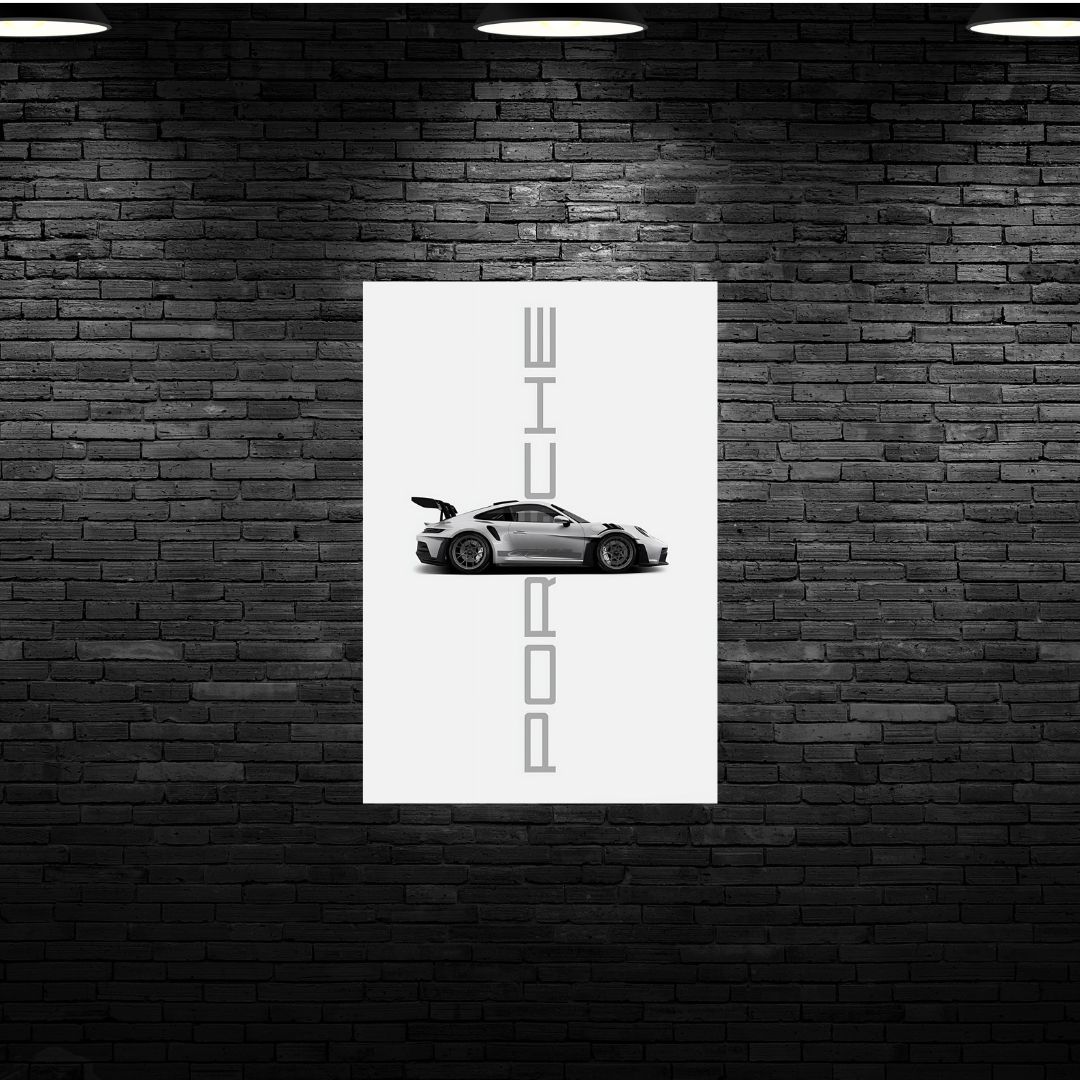 Plaque Personnalisée - PORSCHE