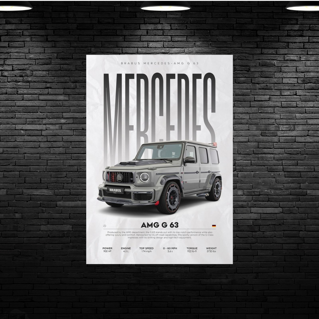 Plaque Personnalisée - MERCEDES