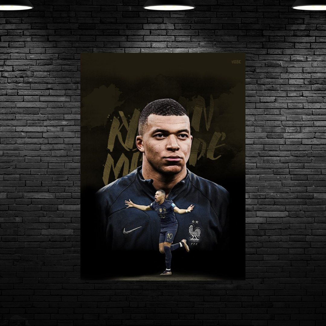 Plaque Personnalisée - Mbappe France