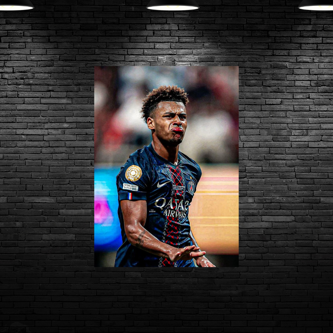 Plaque Personnalisée - Dembele & Hakimi